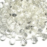 Rock Crystal Quartz Faceted Briolette Beads-14 x 10mm (SP5107)