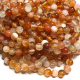 Carnelian Highly Polished Round Beads-6mm (SP5108)