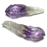 One of a Kind Bahia Amethyst Stone Wand Set-3 x 1" (NC5169)