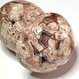 One of a Kind Crazy Lace Agate Druzy Mushroom Stone-2 3/4 x 1 1/4" (NC5231)