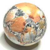 One of a Kind Maligano Jasper Stone Sphere-2" (NC5256)