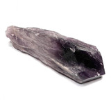 One of a Kind Bahai Amethyst Partially Polished Point-5 1/4 x 1 3/4" (NC5452)