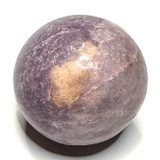 One of a Kind Lepidolite Stone Sphere-1 1/4"-NC5489 (NC5489)
