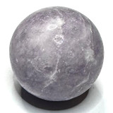 One of a Kind Lepidolite Stone Sphere-1 1/4"-NC5491 (NC5491)