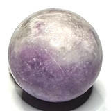 One of a Kind Lepidolite Stone Sphere-1 1/4"-NC5492 (NC5492)
