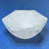 Selenite Carved Stone Hex Bowls-1 1/4 x 3 1/4" (NC5572)
