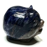 Sodalite Carved Piggy Stones-25 x 20mm Avg. (NC5613) 