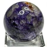 One of a Kind Charoite Sphere-1" (NC5802)