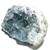 One of a Kind Blue Celestite with Rainbow Inclusions Crystal Cluster-3 x 2"-NC5861 (NC5861)