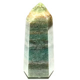 One of a Kind Green Aventurine with Mica Tower Stone-3 3/4 x 1 3/4"-NC5889 