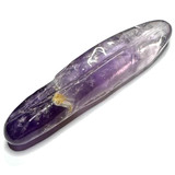 One of a Kind Bahia Amethyst Polished Scepter Stone-3 3/4 x 3/4"