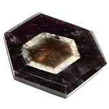 RARE-One of a Kind Trapiche Amethyst Freeform Stone-48 x 43mm (NC5918)