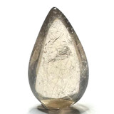 One of a Kind Rutile in Quartz Teardrop Stone-27 x 16mm (NC5964)