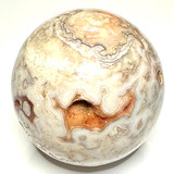 One of a Kind Crazy Lace Druzy Agate Sphere-2 1/2" (NC6021)
