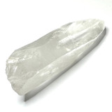 One of a Kind Lemurian Quartz Crystal Polished Point with Natural Edges-3 3/4 x 1" (NC6062)