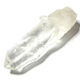 One of a Kind Lemurian Quartz Crystal Polished Point with Natural Edges-4 1/2 x 1 1/2" (NC6063)