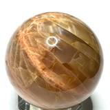 One of a Kind Peach Moonstone Stone Sphere-2" (NC6079)