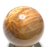 One of a Kind Peach Moonstone Stone Sphere-2 1/4" (NC6081)