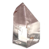 One of a Kind Pink Lithium Quartz with Rainbow Inclusions Mini Stone Tower-1 1/4 x 3/4"