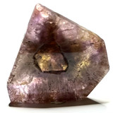 One of a Kind Super 7 + Ametrine and Pyrite Stone Slab-2 3/4 x 2 1/2"