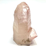 One of a Kind Natural Raw Pink Lithium with Rainbow Inclusions Point-3 1/2 x 1 3/4"
