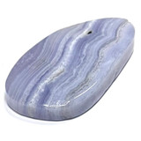 One of a Kind Blue Lace Agate Slab-2 1/4 x 1 1/4"