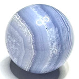 One of a Kind Blue Lace Agate Mini Sphere-1 1/8"