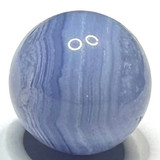 One of a Kind Blue Lace Agate Mini Sphere-1"-NC6276
