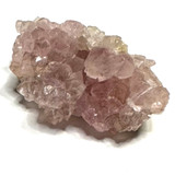 RARE-One of a Kind Canga Rosa Crystalized Rose Quartz Druzy Cluster-1 1/2 x 3/4"