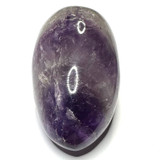 One of a Kind Amethyst with Rainbow Inclusions Stone-3 1/2 x 2 "