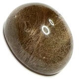 One of a Kind Rutile Quartz Oval High Dome Cabochon-29 x 22 x 16mm
