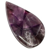 RARE-One of a Kind Trapiche Amethyst Cabochon-59 x 33mm