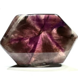 RARE-One of a Kind Trapiche Amethyst Cabochon-38 x 32mm