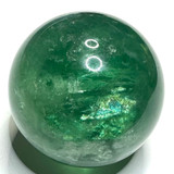 One of a Kind Green Fluorite with Rainbow Inclusions Sphere-2"-NC6544