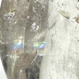 One of a Kind Quartz Crystal with Rainbow Inclusions Flame Tower-2 1/4 x 1 1/4"