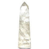 One of a Kind Quartz Crystal with Rainbow Inclusions Tower-3 3/4 x 1 1/4"