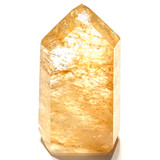 One of a Kind Golden Healer Quartz with Rainbow Inclusions Stone Tower-2 3/4 x 1 1/2"