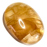 One of a Kind Golden Healer Quartz Cabochon-34 x 29 x 9mm