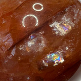 One of a Kind Fire Quartz with Rainbow Inclusions Sphere-1 3/4"