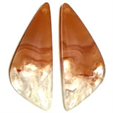 One of a Kind Carnelian Earring/Pendant Pair-32 x 12mm-SP6806