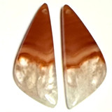 One of a Kind Carnelian Earring/Pendant Pair-32 x 12mm-SP6809