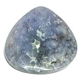 One of a Kind Grape Agate Cabochon-34 x 35mm