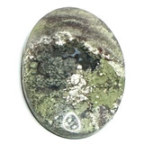 One of a Kind Moss Agate Cabochon-35 x 25mm