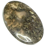 One of a Kind Moss Agate Cabochon-39 x 27mm