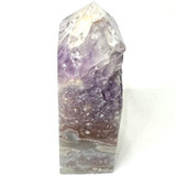 One of a Kind Pink Amethyst Stone Tower- 3 1/2 x 1 1/4"