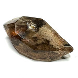 One of a Kind Smokey Garden Quartz with Rainbow Inclusions Freeform Stone-2 1/4 x 1 1/4"