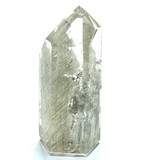 One of a Kind Garden Quartz with Rainbow Inclusions Stone Tower-2 1/4 x 1"
