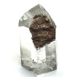 One of a Kind Garden Quartz with Rainbow Inclusions Stone Tower-2 1/2 x 1 1/2"