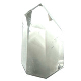 One of a Kind Grey Phantom Quartz Crystal Mini Tower-1 1/4 x 3/4"