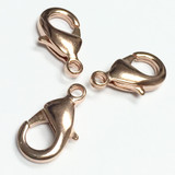 Rose Gold Plated Trigger Lobster Clasps 12.95 x 15mm